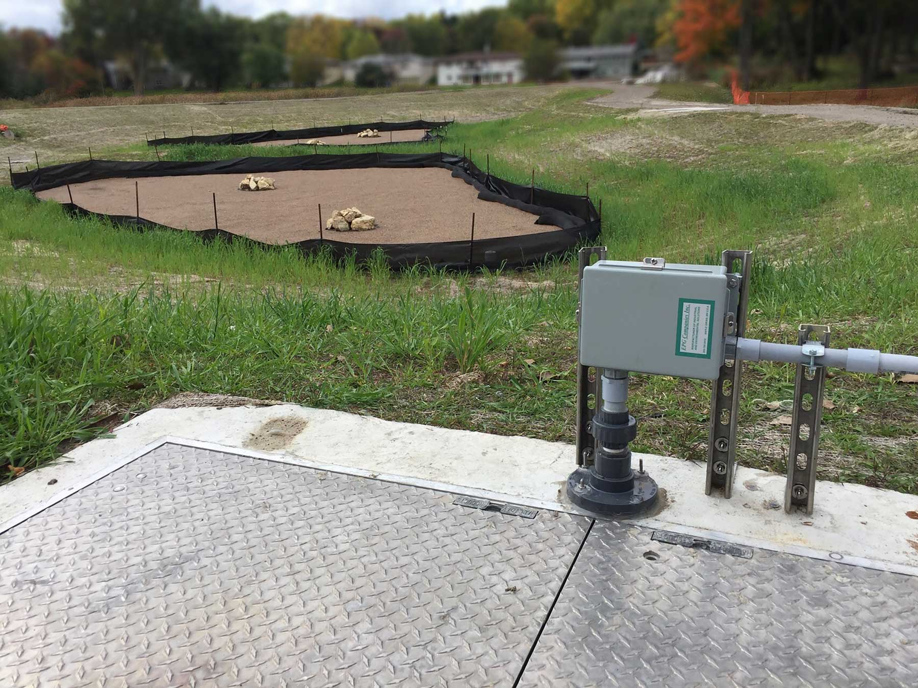 Breakout Junction Box Sand Filter Installation