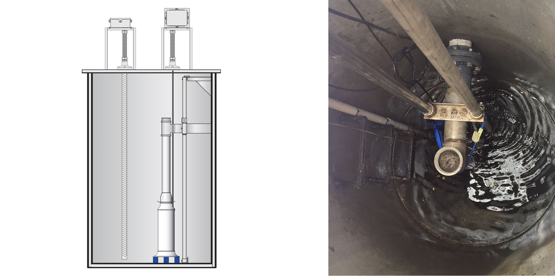 Guide Rail System Installation Example