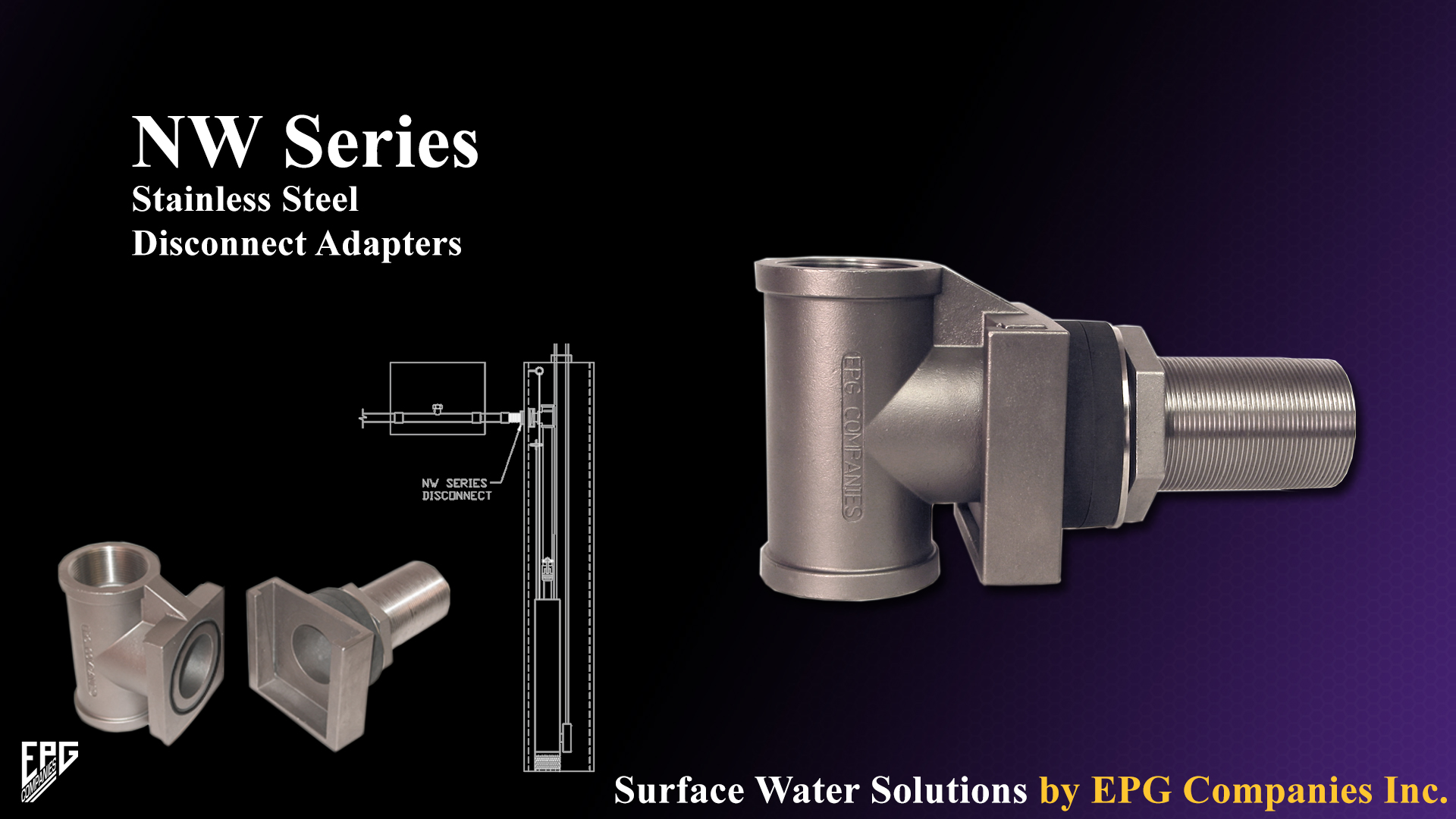 Stainless Steel Disconnect Adapters