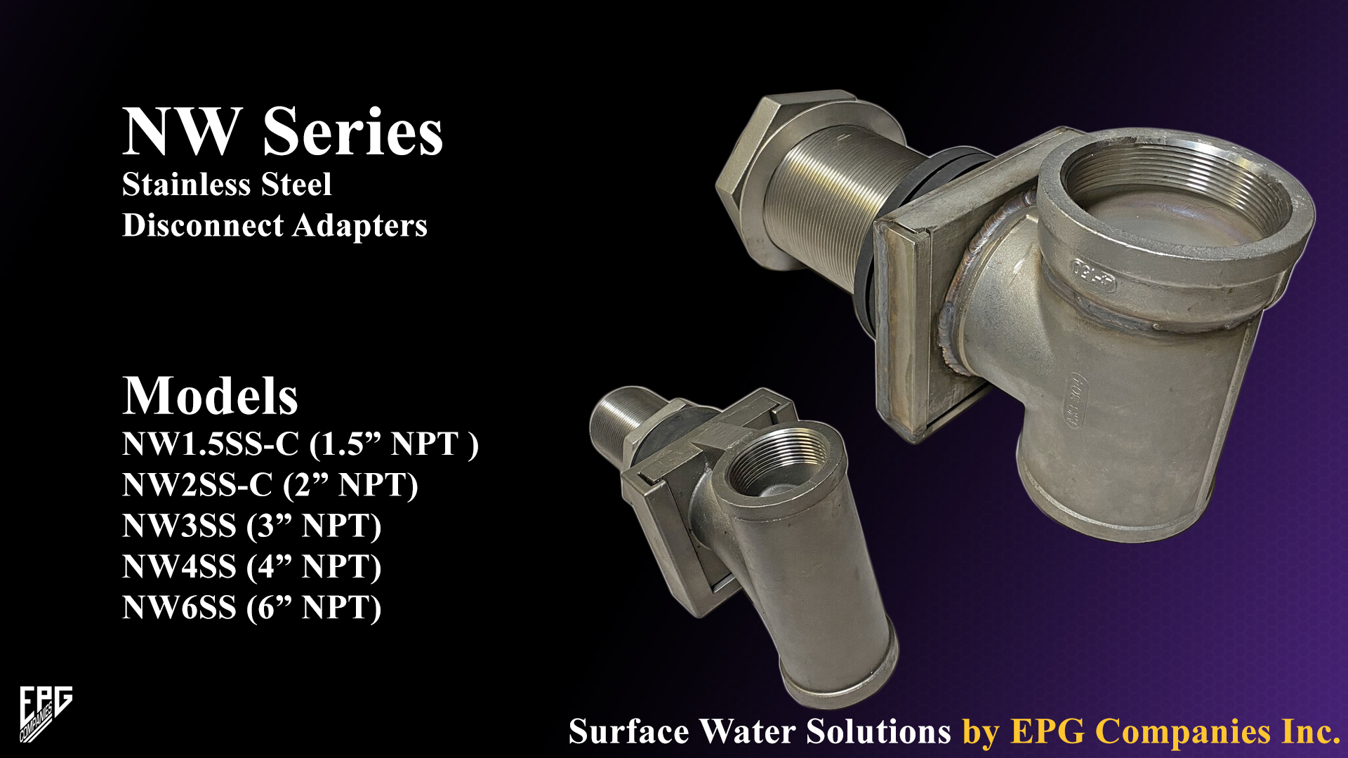 Pitless Adapter Sizes